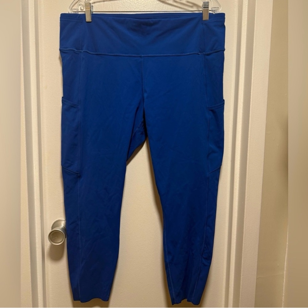 lululemon athletica Royal Blue Leggings with Side Pockets